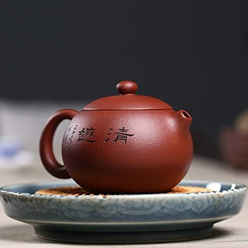 Hizljj bueiros 200ml chinês yixing xishi zisha argila pots infusser para flores soltas pintando mini formato de passarinho