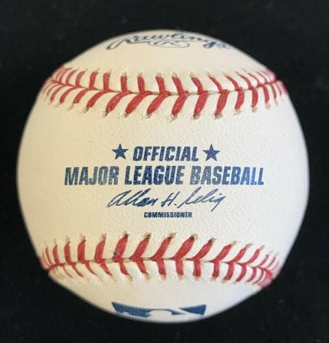Mitch Williams 'Wild Thing' Phillies assinou o beisebol oficial do ML com holograma - bolas de beisebol autografadas