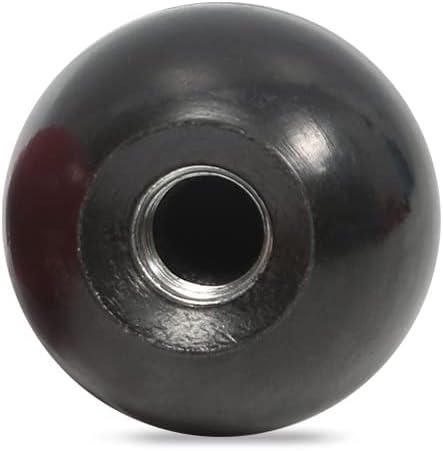 20pcs preto de baquelita vermelha alavanca de alavanca de alavanca M4 -M12 Inserir torno de torno de torno de torno de bola de