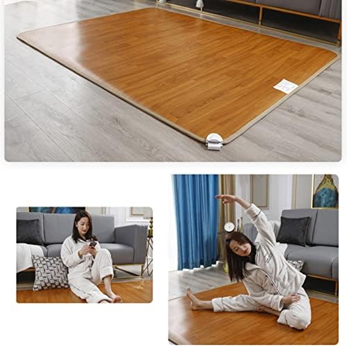 Kiods Hot Carpet Aquecedor de tapete elétrico tapete elétrico tapete aquecido Tapete de piso Ajuste a temperatura elétrica