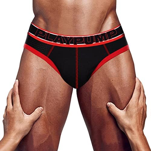 Próximo tempo masculino sexy de baixa cintura baixa malha de malha underpant calcinha cuecas respiráveis ​​solides solides curtos curtas