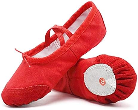 Sapatos de dança de lona de balé Goettin