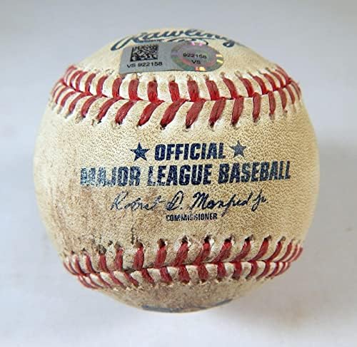 2022 ST LOUIS CARDinals Rockies Game usou Baseball Feltner Andrew Knizner Ball - Game usado Baseballs