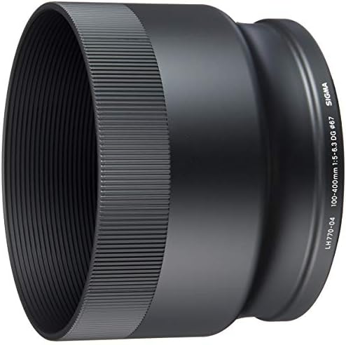 Sigma Lens Hood LH770-04 para 100-400 mm/f5.0-6,3 DG OS HSM Lens contemporânea, preto