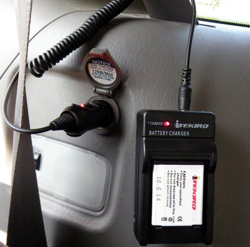 Kit de carregador de bateria de carro da parede AC ITEKIRO para Polaroid CTA-00730S + ITEKIRO 10 em 1 Cabo de carregamento USB
