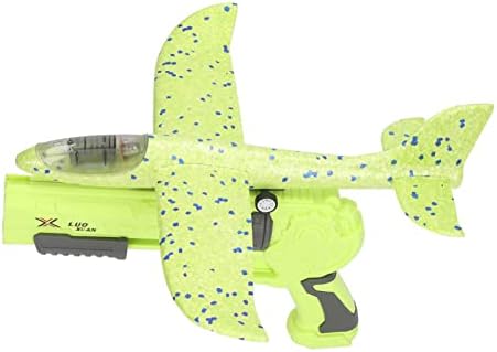 Brinquedos de avião com lançador, brinquedos de avião de planador de espuma LED, brinquedos de espuma de brinquedo de brinquedo