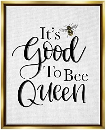 Stuell Industries Good To Bee Queen Bumble Insect Frase, Design de Lisa Larson