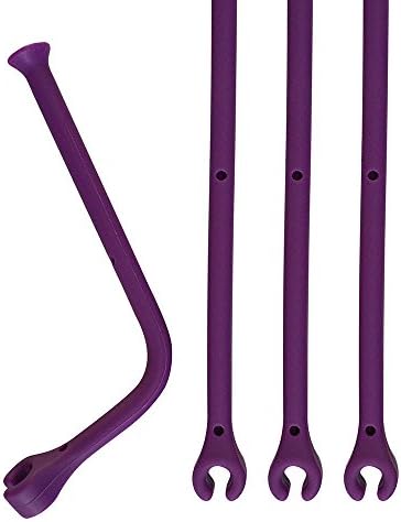 Rack de vinho de ferro de haste mais segura da lava -louças de lavadeira de prato 4pcs Silicone Ajusta Solder Wine Stemware