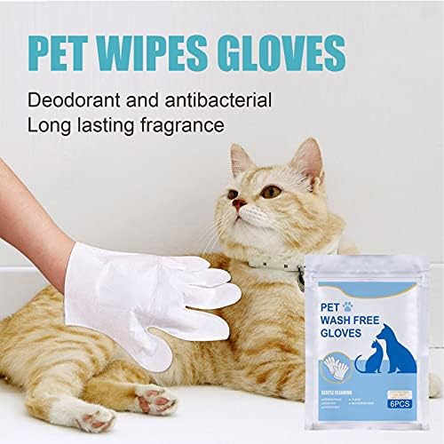 HGFG18PCS Luva de lavagem de animais de estimação, luvas de limpeza de animais de estimação, luvas de banho para animais de estimação,