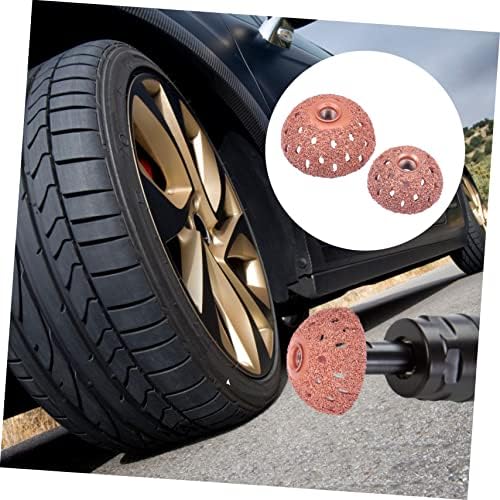 Tehaux 3 conjuntos /2pcs pneu moagem de pneus pneu tampão de cabeça de pneu de pneu de pneu cúpula cúpula de pneu de pneu de roda de