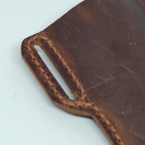Caixa de coldre de couro em coldre para Xiaomi Mi Max 3, capa de telefone de couro genuíno artesanal, caixa de bolsa