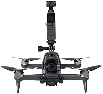 Luz de busca de drones de plástico dagijird e suporte de suporte de suporte de câmeras de montagem do suporte para suporte de