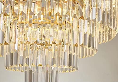 Sunmeiyi Modern Gold lustre 8 luzes Chandelins de cristal iluminando lustres de sala de estar para sala de jantar, iluminação