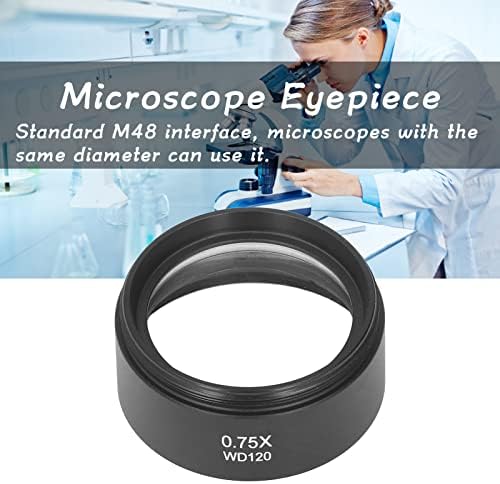 Acessórios para lentes de microscópio, óculos de microscópio de alto índice de refração para substituição
