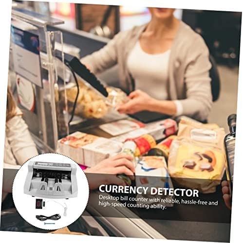 Operitacx Dinheiro contraria o detector de caixa de caixa Cybill CEBILL para Bills Detector Automático Detector Detector de dinheiro Máquina de contagem de contagem de dinheiro eletrônico Máquina de classificação Principal