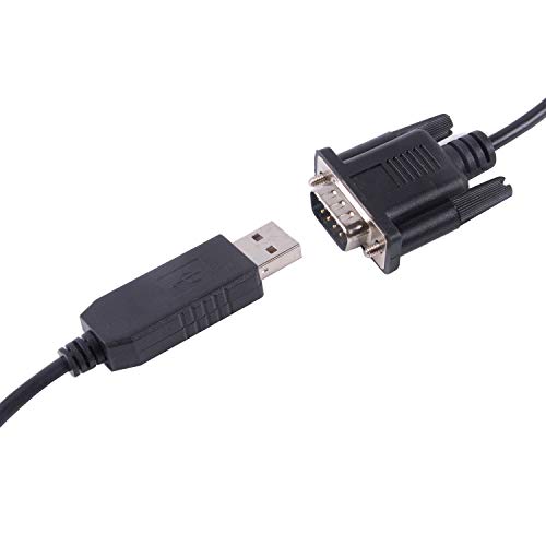 USB a DB9 D-Sub Masculino COM FTDI RS232 CONVERTOR SERIAL Adaptador Comunicação Cabo de atualização