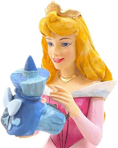 Jim Shore Disney Wonder and Wisdom Princess Aurora com fada estatueta 4054275