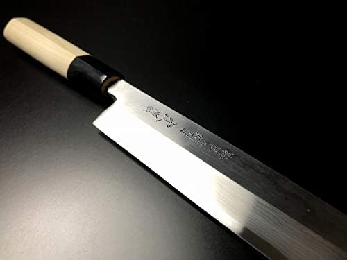 Faca do chef japonês ARITSUGU YANAGI AZELO AZELO SASHIMI 240MM 9.44