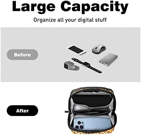 Carteira de bolsa de bolsa de transporte de caixa de transmissão de caixa de transportar Acessório de bolso USB Organizador de bolso,