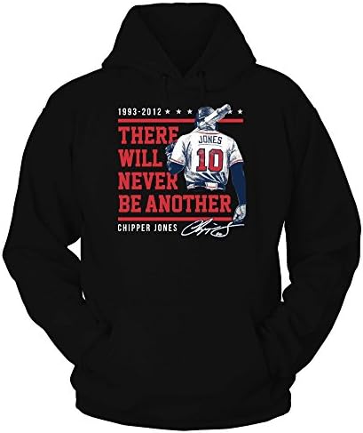 FanPrint Chipper Jones Hoodie - nunca haverá outro