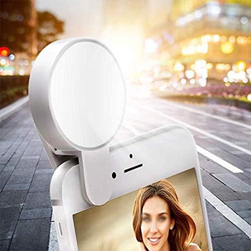 Liuyunqi carregamento USB LED Selfie anel leve lâmpada leve lâmpada 9 lâmpada de lâmpada telefone celular preenche luz recarregável