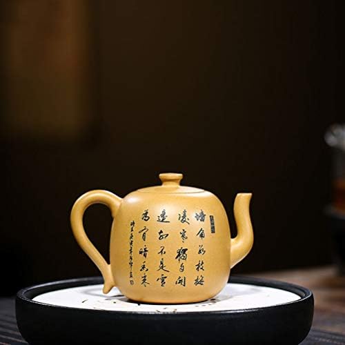 Wionc Chinese Chinese Tea Pot Purple Clay Filter Tules Beauty Kettle Raw minério
