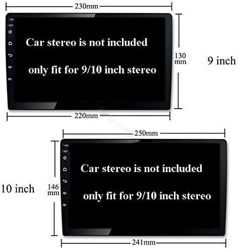 Estrutura de fáscia de rádio de carro de 9 polegadas para Citroen C4 -2018 DVD GPS Navi Player Painel Dash Kit de instalação