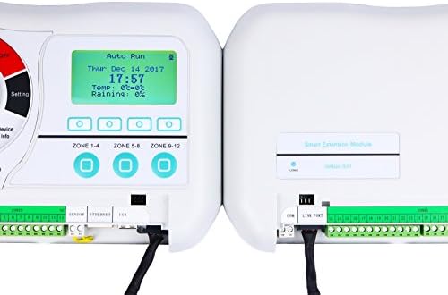 NXECO 36- ZONE IRRIGADOR SMART IRRIGADOR CONTROLADOR HWN12-200+, Timer de rega inteligente com consciência do clima, acesso