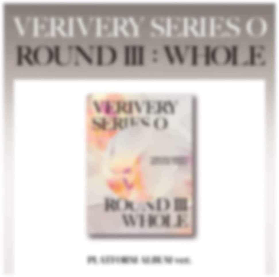 Dreamus Verivery - Verivery Series -'o ~ '[Rodada 3: Whole] [Álbum da plataforma Ver.] Álbum+CultureKorean Gift