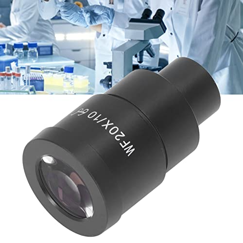 Acessório da lente do microscópio BTIHCEUOT, Microscópios de vidro óptico interface de 30 mm WF20X para substituição
