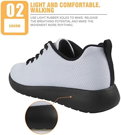 Advetador Sapatos femininos Lace Up Walking Shoes Tennis Sneakers Road Shoes para esporte de ginástica