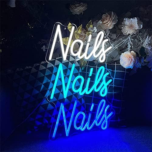 DVTEL Manicure Store LED SILHA DE NEON LED MODELAGEM LENTES LUZ LENTAS LUMINAS LEITAS SIGNA PAINEL DO PAINEL DE NEON LUZ DO CONHORATIVO, 66X45CM HOTEL Restaurant Bar Coffee Shop