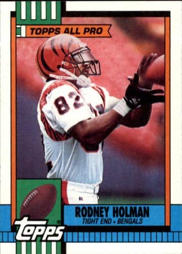 1990 Topps #279 Rodney Holman Bengals AP NFL Futebol Card NM-MT