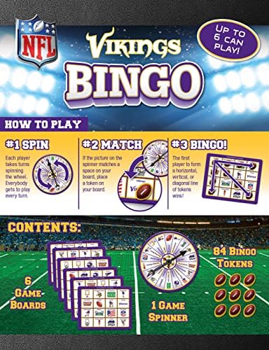 Game Bingo de Obras -primas da NFL