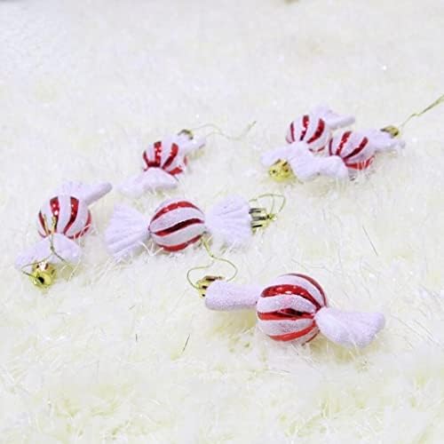 Feliz Natal Decorações para casa, 18pcs Decorações de Natal Decorações de Natal Vermelho e branco