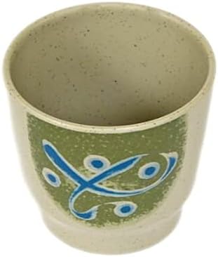 Xícara de chá com cerâmica japonesa sem manutenção, pequenas xícaras de bebidas autênticas sem alça, suprimentos para jantar de cozinha, 3 polegadas