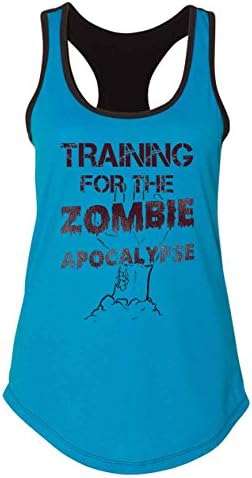 Little Royaltee Camisas Funnamente Tampas Funnárias -Treinando para uma Apocalipse Royaltee Zombie Amantes Camisas