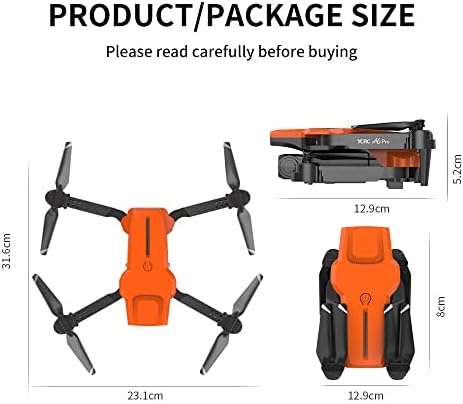 Drone Afeboo com câmera para adultos, mini drone de helicóptero 4K RC, para crianças de 8 a 12 anos com câmera,