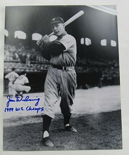 Jim Delsing Autograph Autograph 8x10 Foto II - Fotos MLB autografadas