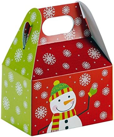 Premier Retail Snowflake box box box, 4 x 2,5 x 2,5 polegadas, 12 peças