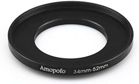 Filtros de câmera de 34 mm a 52 mm anel compatíveis com todas as lentes da câmera de 34 mm ou acessório de filtro CPL UV