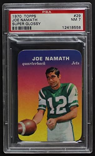 1970 TOPPS 29 Joe Namath New York Jets PSA PSA 7.00 Jets