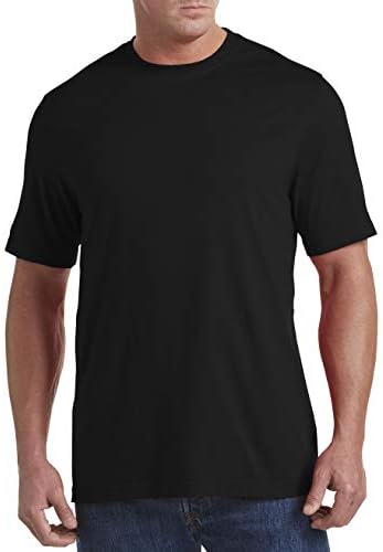 Harbor Bay by DXL Big and Tall Wicking No Pocket T-Shirt