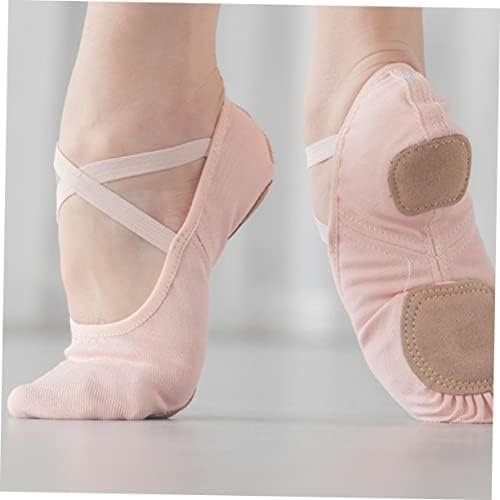 Boletas de solteiro para mulheres saltos de dança para mulheres sapatos de dança para meninas sapatos de balé de planos dobráveis