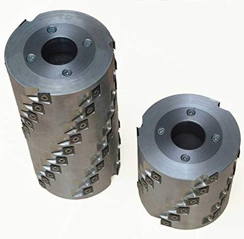 Cabeça de cortador de espiral para o plainente de jovens de madeira Moulder Shapers - Shaper Cutter Head - 70mm Diâmetro