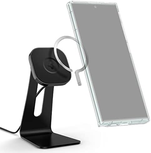 Spigen Onetap Ring Adapt e Onetap Pro Wireless Charging Stand - Silver