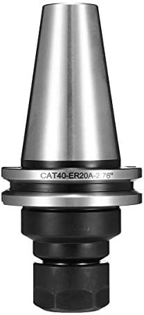 KXA 4PCS CAT40-ER20 COLET CHUCK 2,76 polegadas Comprimento de medição 0,0001 ferramenta de ferramenta de corrida Torno da ferramenta
