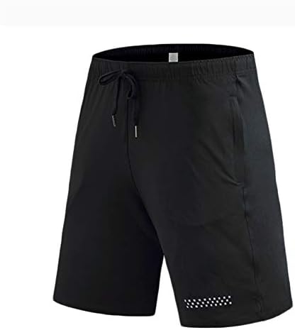 Andongnywell Men's Quick Dry Ocorrer ginásio Treinamento de academia curta Treinamento de basquete Drawtring shorts de corrida