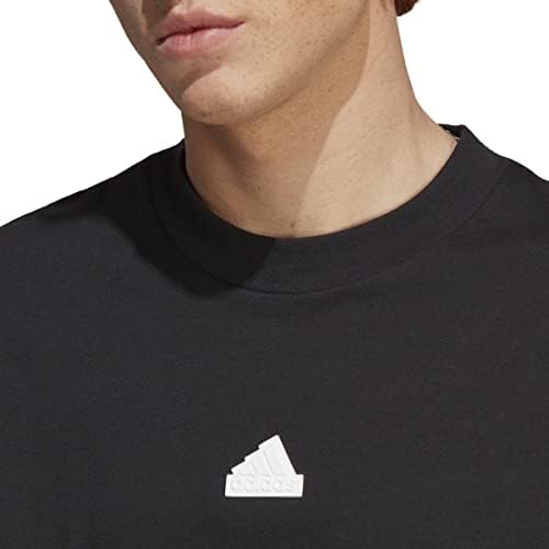 T-shirt do Icon 3-Stripes de tamanho alto do adidas masculino