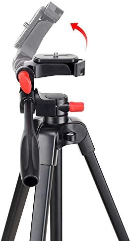 ZOMEI T90 Tripod Lightweight Professional Remoter Control Tripode Stand com suporte para telefone para o smartphone GoPro da câmera